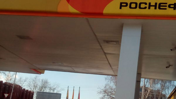 Освещение АЗС
